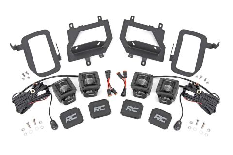 Ford LED Fog Light Kit | Black Series w/ SAE LED Fog Light (15-17 F-150)