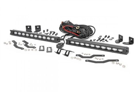 Ford Dual 10in LED Black Series Grille Kit (18-20 F-150 | XLT)