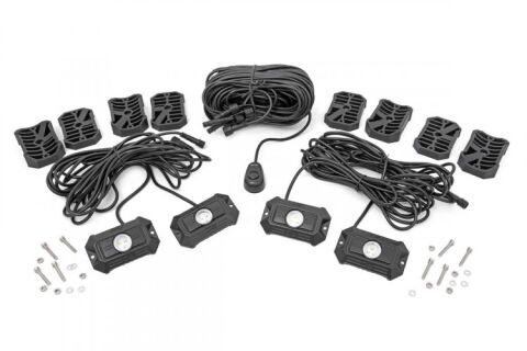 Deluxe LED Rock Light Kit - 4 Pods