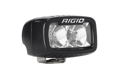 SR-M Series PRO, Flood Optic, Surface Mount, Black Housing, Single