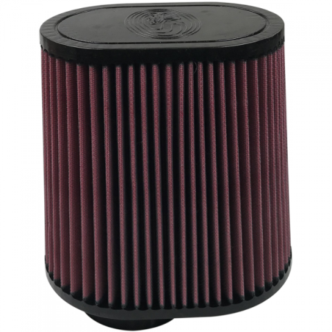 Air Filter For Intake Kits 75-5028 Oiled Cotton Cleanable Red