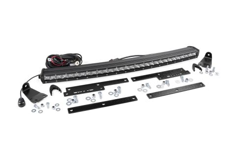 GM 30in Curved Cree LED Grille Kit | Single Row (14-18 Silverado/Sierra 1500)